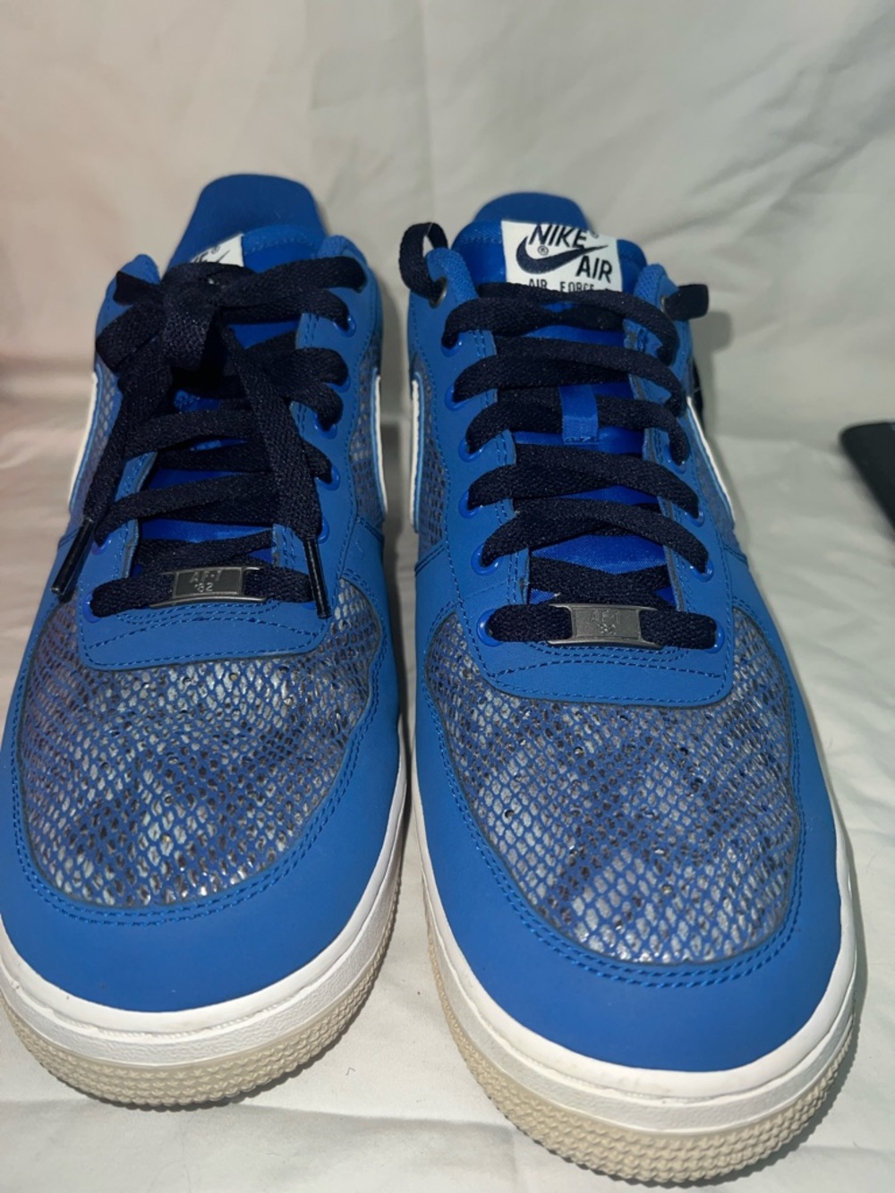 Men’s Nike Air Force one “Blue Snakeskin”